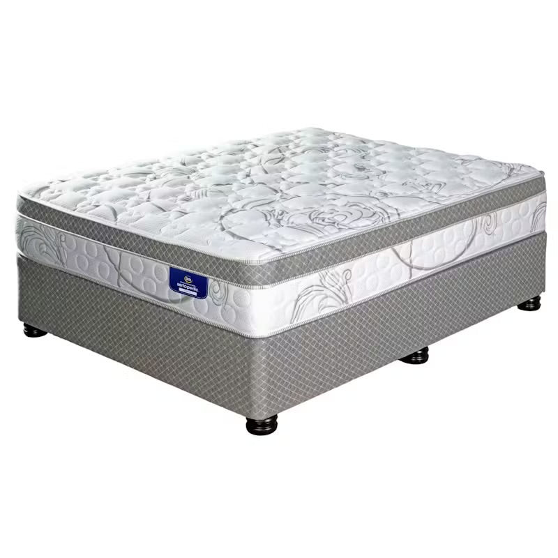 Serta New Atlantis Continuous Coil Technology Comfort Top Flip Free